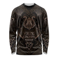 The Viking World Tour Long Sleeve Shirt Ancient Celtic Knot Patterns - Wonder Print Shop