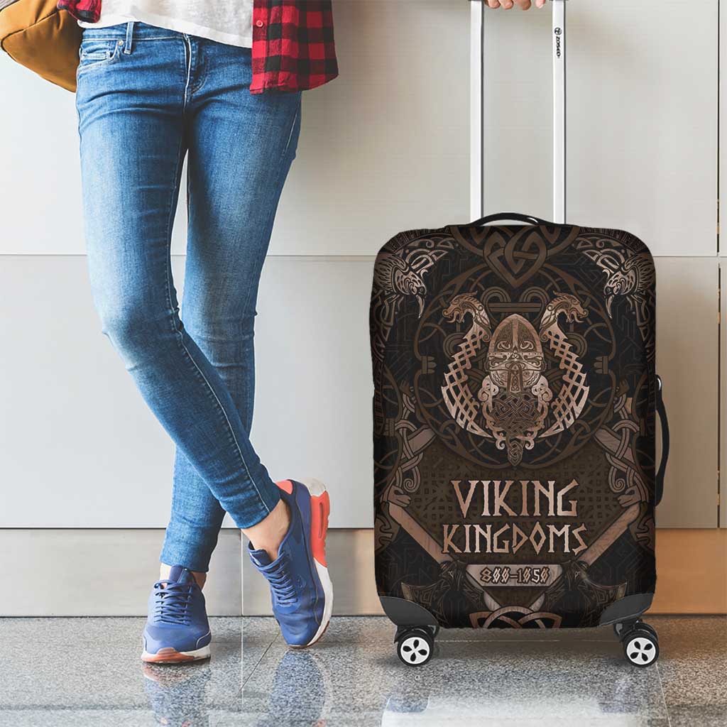 The Viking World Tour Luggage Cover Ancient Celtic Knot Patterns - Wonder Print Shop