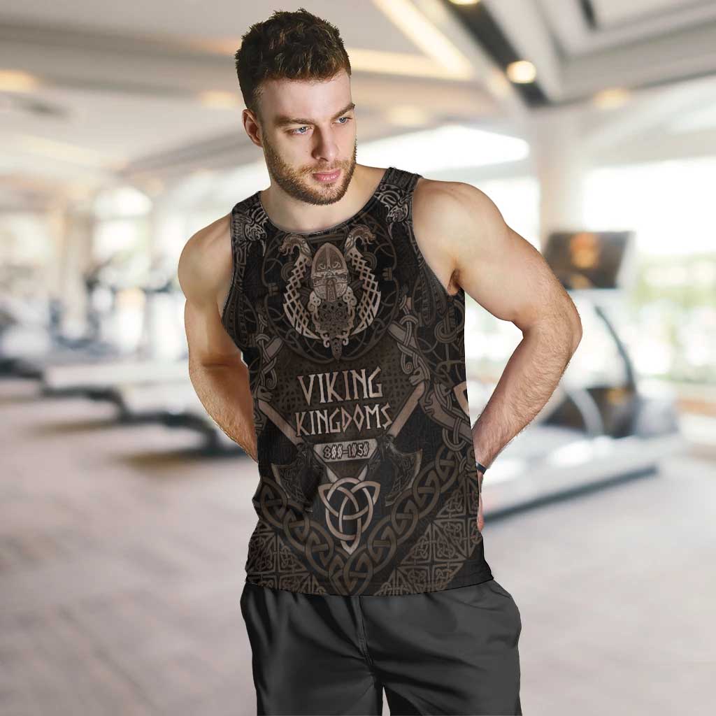 The Viking World Tour Men Tank Top Ancient Celtic Knot Patterns - Wonder Print Shop