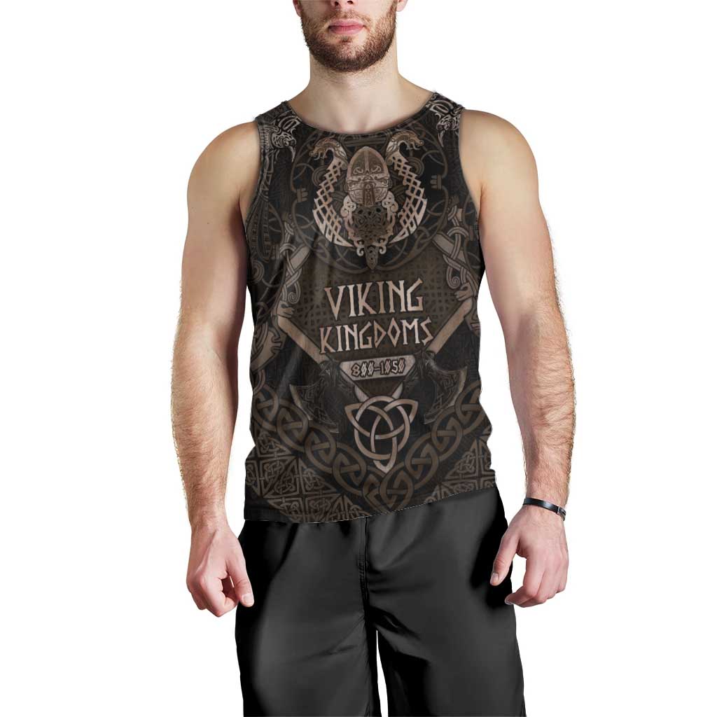 The Viking World Tour Men Tank Top Ancient Celtic Knot Patterns - Wonder Print Shop