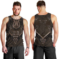 The Viking World Tour Men Tank Top Ancient Celtic Knot Patterns - Wonder Print Shop