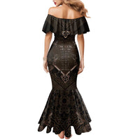 The Viking World Tour Mermaid Dress Ancient Celtic Knot Patterns - Wonder Print Shop