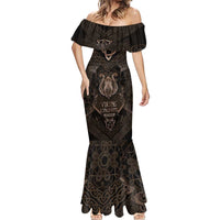 The Viking World Tour Mermaid Dress Ancient Celtic Knot Patterns - Wonder Print Shop