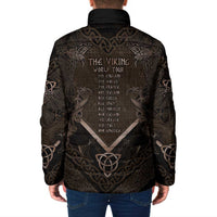 The Viking World Tour Padded Jacket Ancient Celtic Knot Patterns - Wonder Print Shop