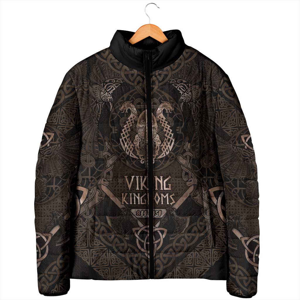 The Viking World Tour Padded Jacket Ancient Celtic Knot Patterns - Wonder Print Shop