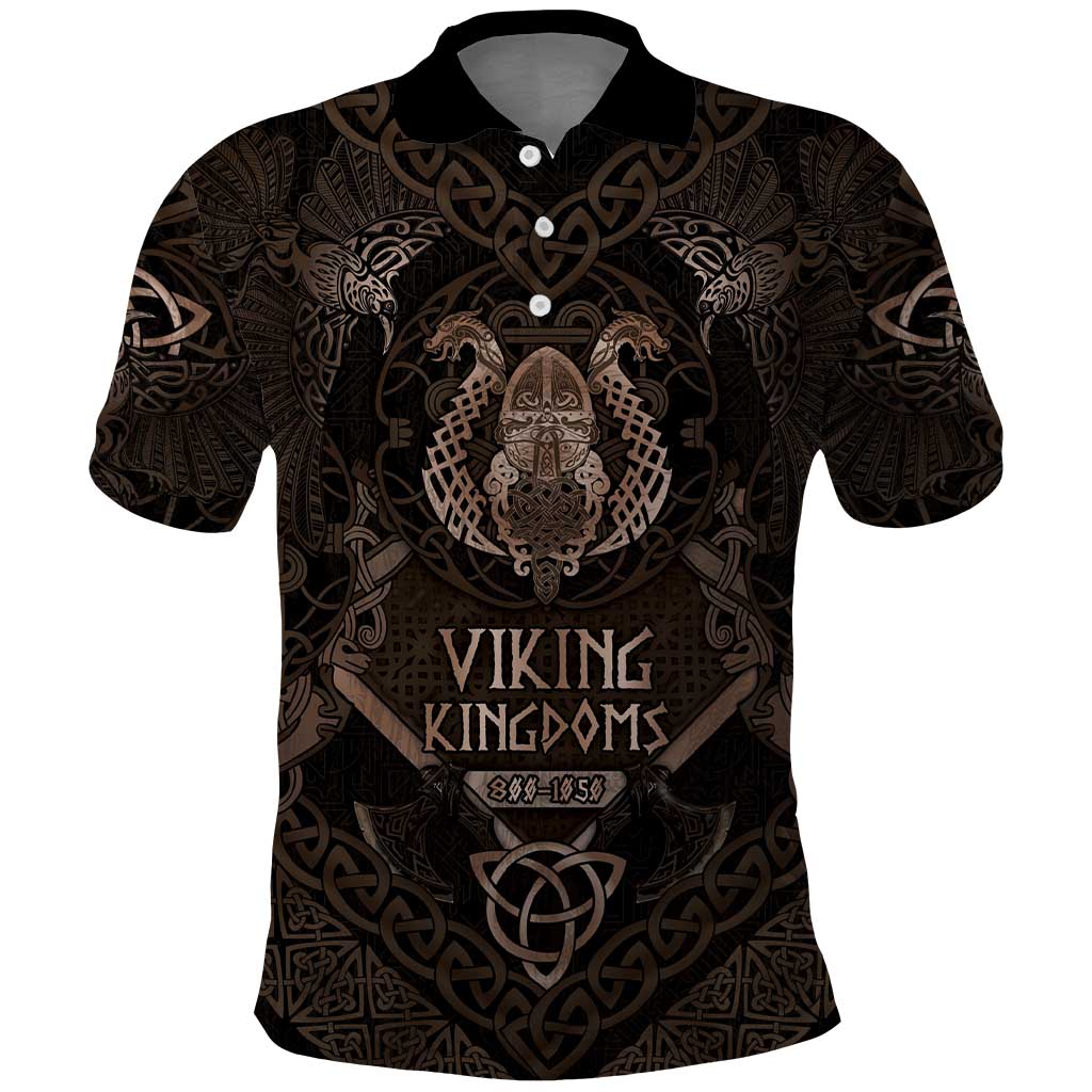 The Viking World Tour Polo Shirt Ancient Celtic Knot Patterns - Wonder Print Shop