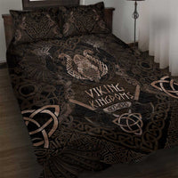 The Viking World Tour Quilt Bed Set Ancient Celtic Knot Patterns - Wonder Print Shop