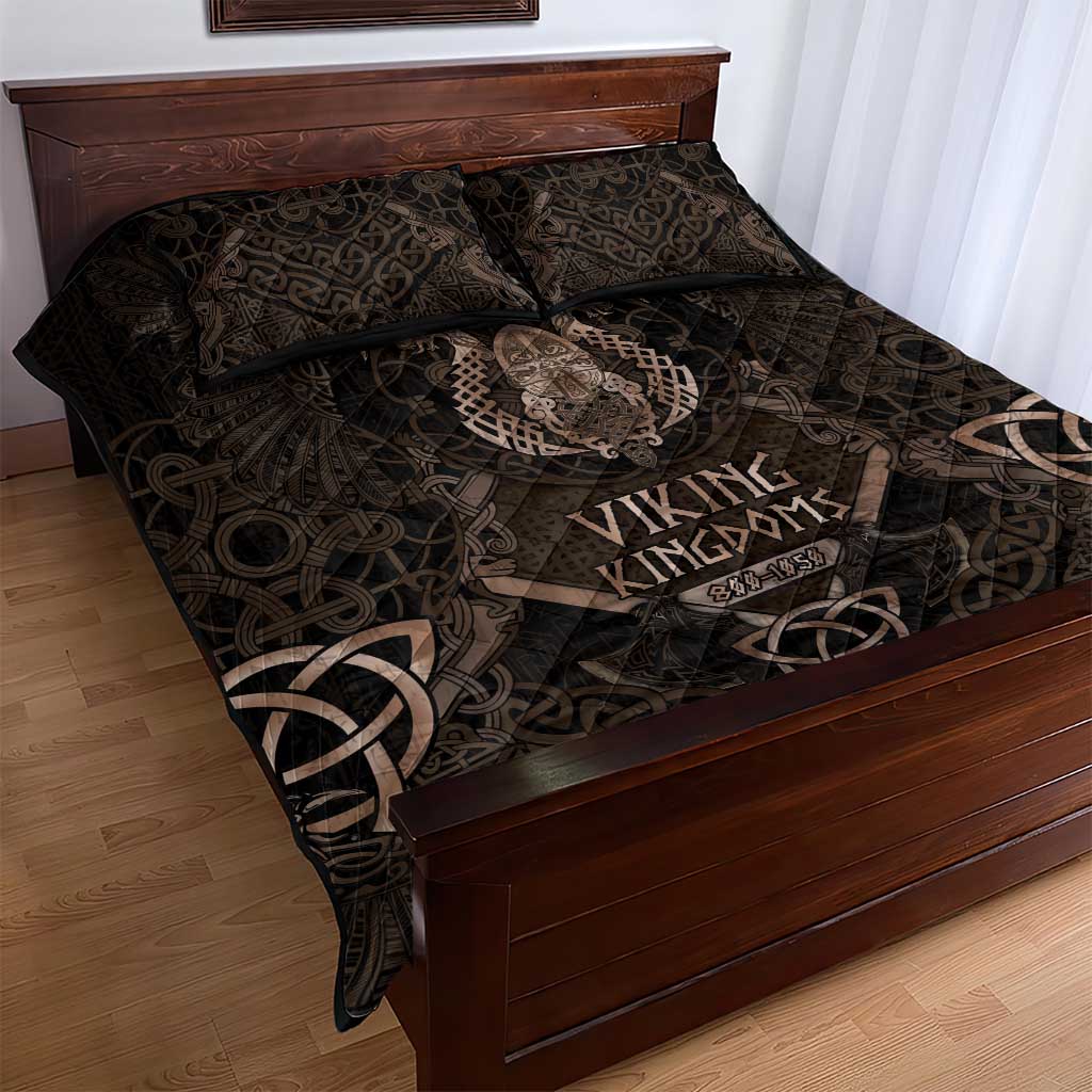 The Viking World Tour Quilt Bed Set Ancient Celtic Knot Patterns - Wonder Print Shop