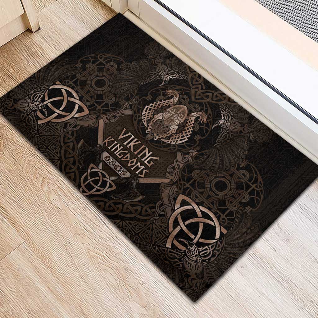 The Viking World Tour Rubber Doormat Ancient Celtic Knot Patterns - Wonder Print Shop