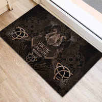The Viking World Tour Rubber Doormat Ancient Celtic Knot Patterns - Wonder Print Shop
