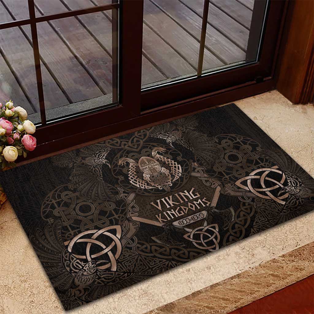 The Viking World Tour Rubber Doormat Ancient Celtic Knot Patterns - Wonder Print Shop