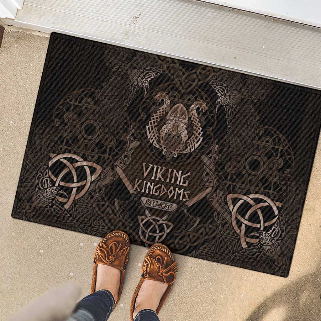 The Viking World Tour Rubber Doormat Ancient Celtic Knot Patterns - Wonder Print Shop