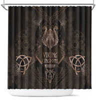 The Viking World Tour Shower Curtain Ancient Celtic Knot Patterns - Wonder Print Shop