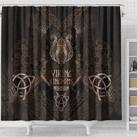 The Viking World Tour Shower Curtain Ancient Celtic Knot Patterns - Wonder Print Shop
