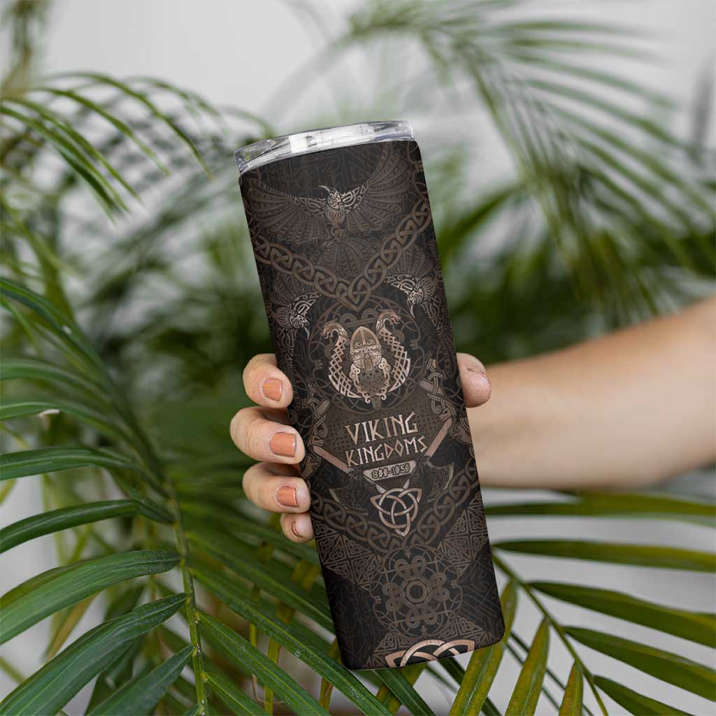 The Viking World Tour Skinny Tumbler Ancient Celtic Knot Patterns - Wonder Print Shop