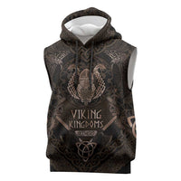 The Viking World Tour Sleeveless Hoodie Ancient Celtic Knot Patterns - Wonder Print Shop