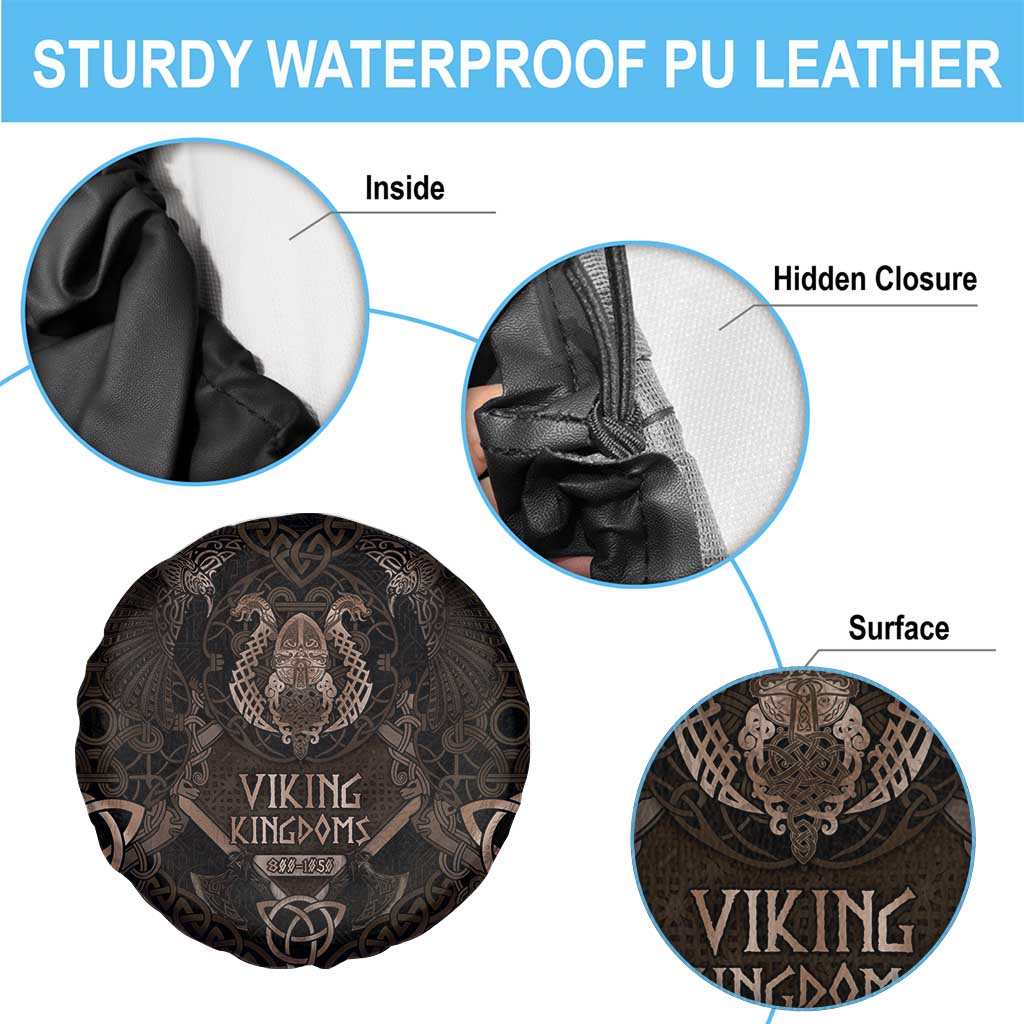 The Viking World Tour Spare Tire Cover Ancient Celtic Knot Patterns - Wonder Print Shop