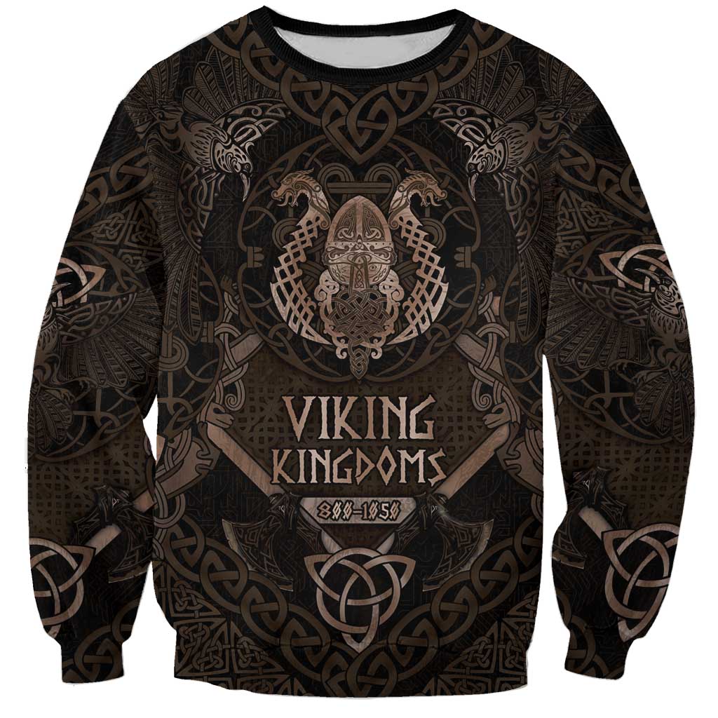 The Viking World Tour Sweatshirt Ancient Celtic Knot Patterns - Wonder Print Shop