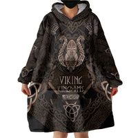 The Viking World Tour Wearable Blanket Hoodie Ancient Celtic Knot Patterns - Wonder Print Shop