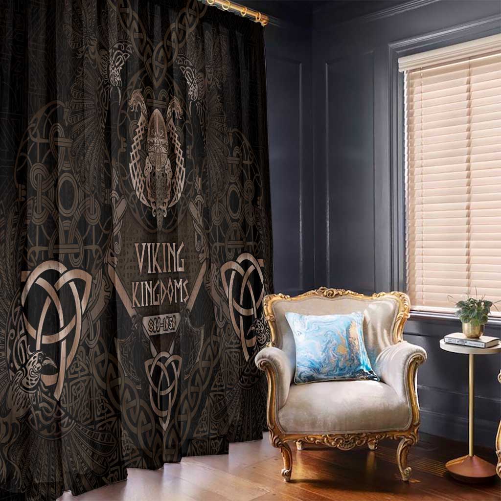 The Viking World Tour Window Curtain Ancient Celtic Knot Patterns - Wonder Print Shop