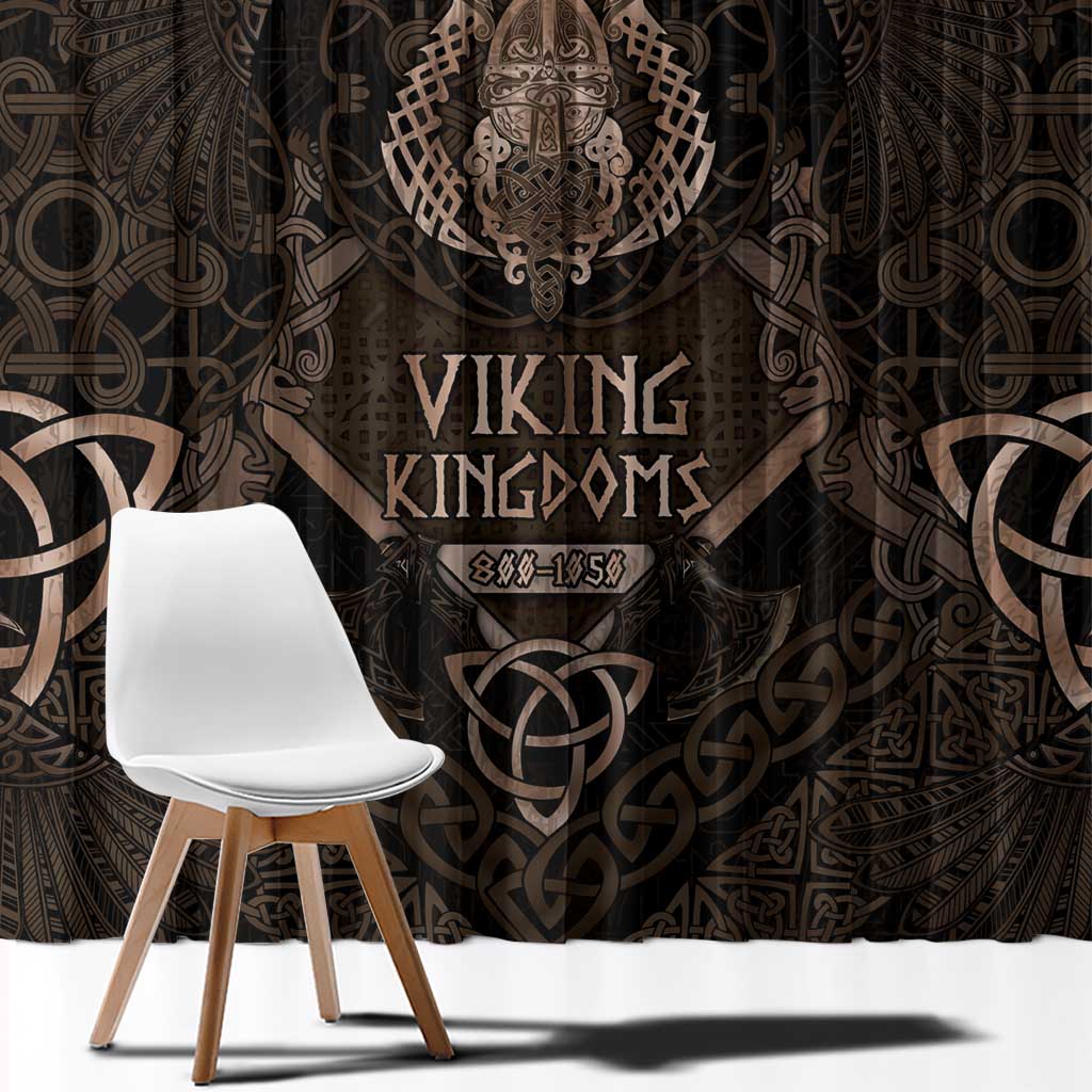 The Viking World Tour Window Curtain Ancient Celtic Knot Patterns - Wonder Print Shop