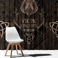 The Viking World Tour Window Curtain Ancient Celtic Knot Patterns - Wonder Print Shop