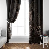 The Viking World Tour Window Curtain Ancient Celtic Knot Patterns - Wonder Print Shop