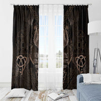 The Viking World Tour Window Curtain Ancient Celtic Knot Patterns - Wonder Print Shop