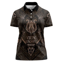 The Viking World Tour Women Polo Shirt Ancient Celtic Knot Patterns - Wonder Print Shop