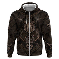 The Viking World Tour Zip Hoodie Ancient Celtic Knot Patterns - Wonder Print Shop