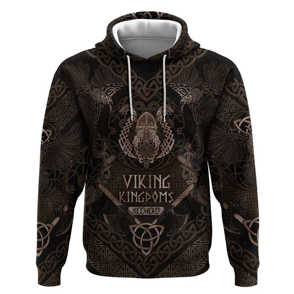 The Viking World Tour Zip Hoodie Ancient Celtic Knot Patterns - Wonder Print Shop