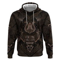 The Viking World Tour Zip Hoodie Ancient Celtic Knot Patterns - Wonder Print Shop