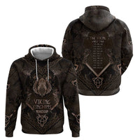 The Viking World Tour Zip Hoodie Ancient Celtic Knot Patterns - Wonder Print Shop