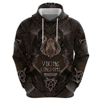 The Viking World Tour Zip Hoodie Ancient Celtic Knot Patterns - Wonder Print Shop