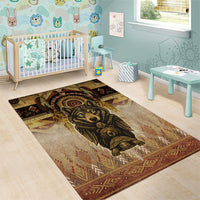 Native American Animal Spirit Area Rug