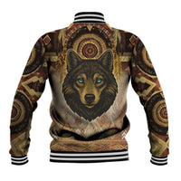 Native American Animal Spirit Baseball Jacket