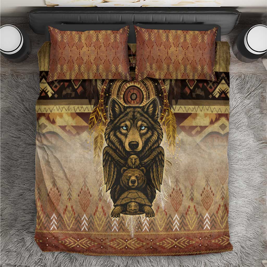 Native American Animal Spirit Bedding Set