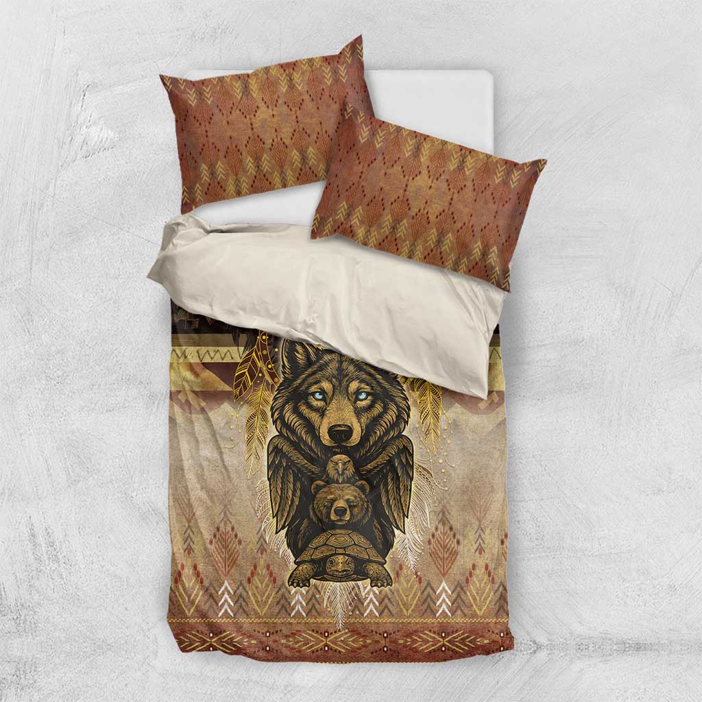 Native American Animal Spirit Bedding Set