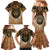 Native American Animal Spirit Family Matching Mermaid Dress and Hawaiian Shirt