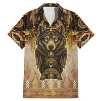 Native American Animal Spirit Family Matching Mermaid Dress and Hawaiian Shirt