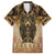 Native American Animal Spirit Family Matching Off Shoulder Maxi Dress and Hawaiian Shirt