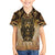 Native American Animal Spirit Family Matching Off Shoulder Short Dress and Hawaiian Shirt