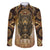 Native American Animal Spirit Family Matching Summer Maxi Dress and Hawaiian Shirt