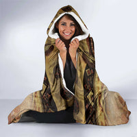 Native American Animal Spirit Hooded Blanket