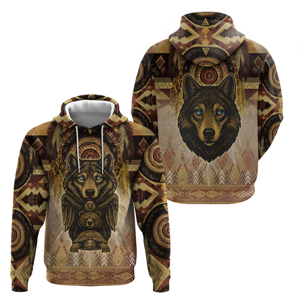 Native American Animal Spirit Hoodie