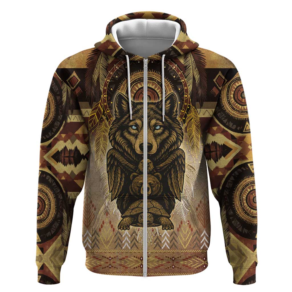 Native American Animal Spirit Hoodie