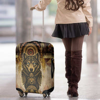 Native American Animal Spirit Luggage Cover