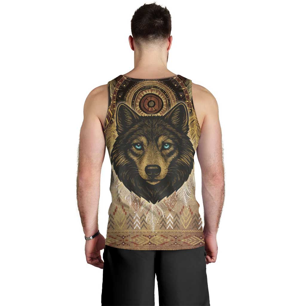 Native American Animal Spirit Men Tank Top