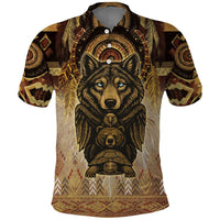 Native American Animal Spirit Polo Shirt