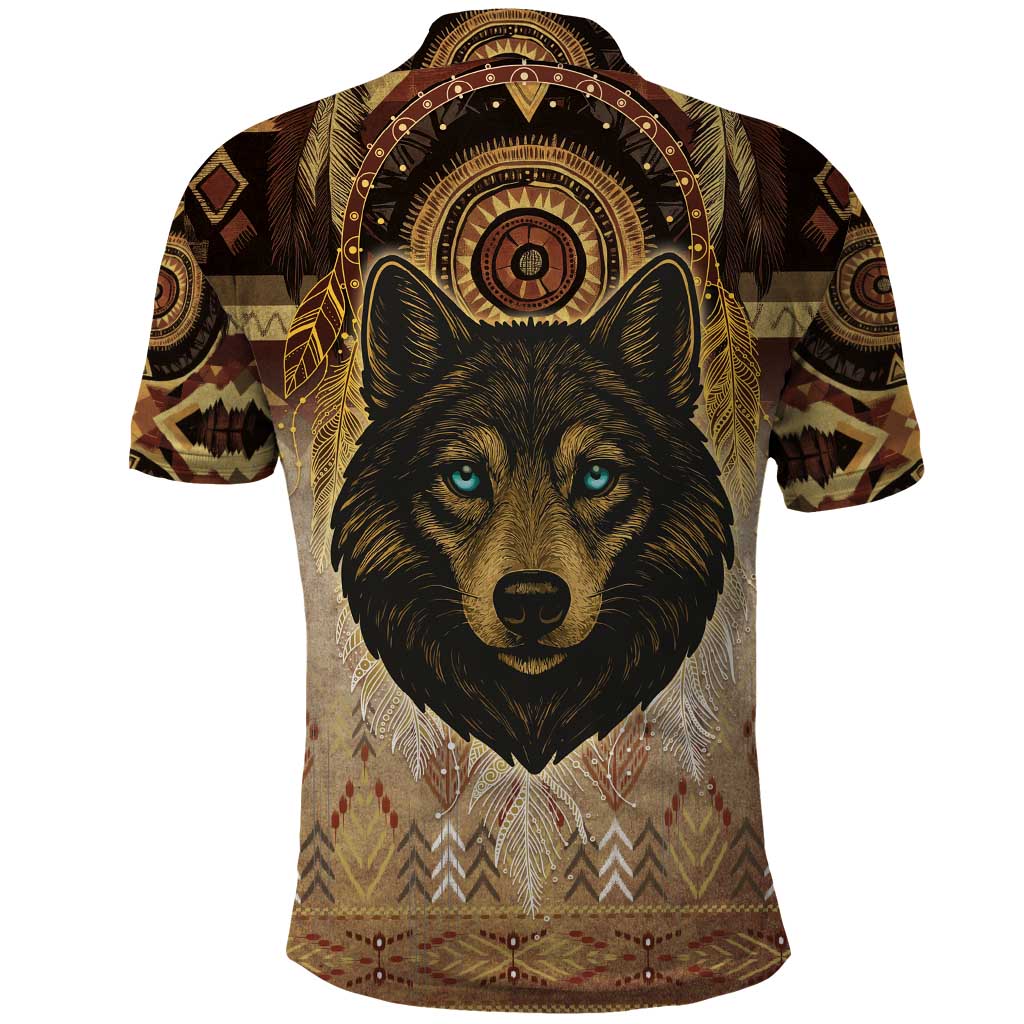 Native American Animal Spirit Polo Shirt